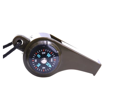 Gwizdek survivalowy Fosco 3w1 z kompasem i termometrem