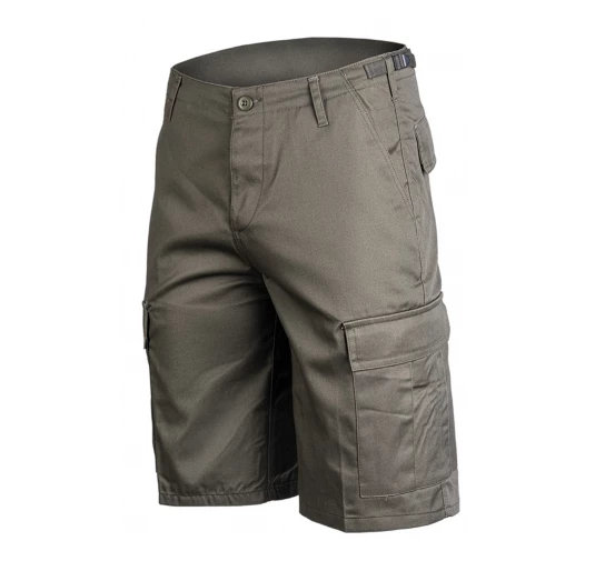 Bermudy męskie Mil-Tec oliwkowe L – Spodenki outdoorowe imag24.pl