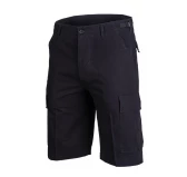 Bermudy męskie Mil-Tec Ripstop czarne XL