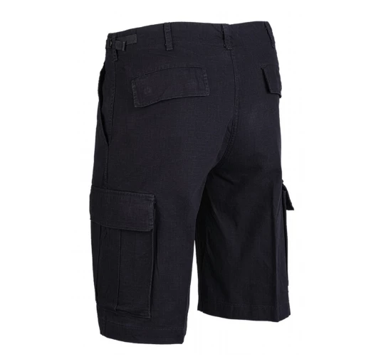 Bermudy Męskie Mil-Tec Ripstop Czarne