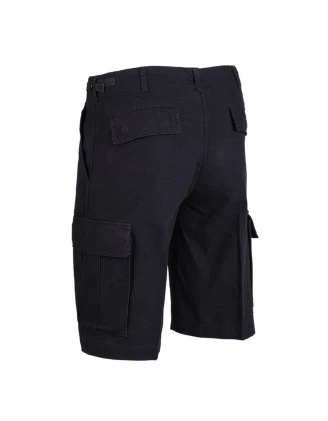 Bermudy Męskie Mil-Tec Ripstop Czarne – Wytrzymałe Spodenki Outdoor | imag24.pl