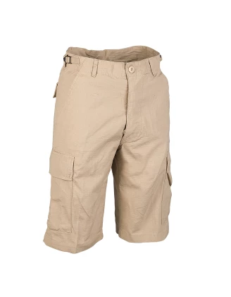 Bermudy męskie Mil-Tec Ripstop khaki – wytrzymałe szorty outdoor