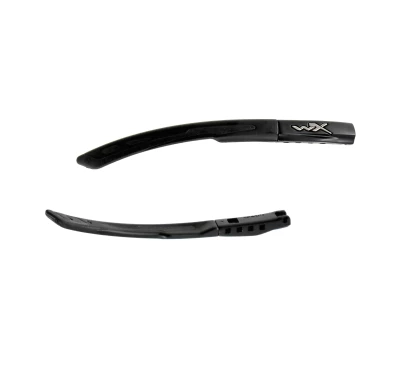 Wiley X Końcówki do okularów Saber Advanced, czarne