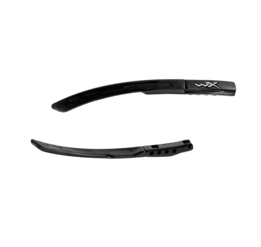 Wiley X Końcówki do okularów Saber Advanced, czarne