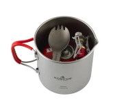 Robens Fire Wisp Solo Ultralight 650 ml - Tytanowy Zestaw do Gotowania