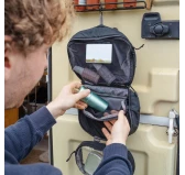 Kosmetyczka Lifeventure Folding Wash Bag - Czarna Kosmetyczka Lifeventure Folding Wash Bag - Czarna