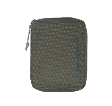 Portfel antykradzieżowy Lifeventure Recycled RFiD Bi-Fold Wallet - olive