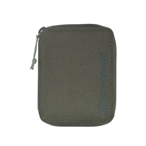 Portfel antykradzieżowy Lifeventure Recycled RFiD Bi-Fold Wallet - olive