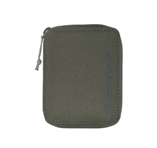 Portfel antykradzieżowy Lifeventure Recycled RFiD Bi-Fold Wallet - olive