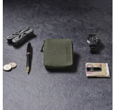 Portfel antykradzieżowy Lifeventure Recycled RFiD Bi-Fold Wallet - olive