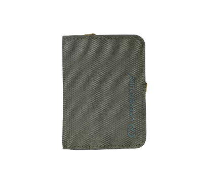 Portfel antykradzieżowy Lifeventure Recycled RFiD Card Wallet - olive