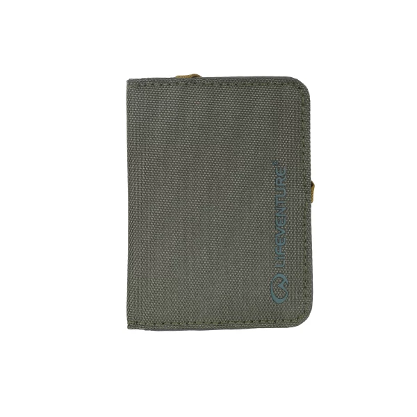Portfel antykradzieżowy Lifeventure Recycled RFiD Card Wallet - olive