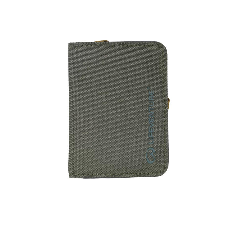 Portfel antykradzieżowy Lifeventure Recycled RFiD Card Wallet - olive