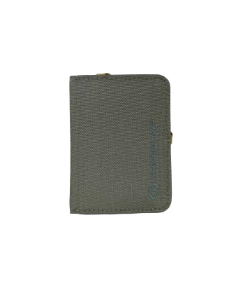 Portfel antykradzieżowy Lifeventure Recycled RFiD Card Wallet - olive