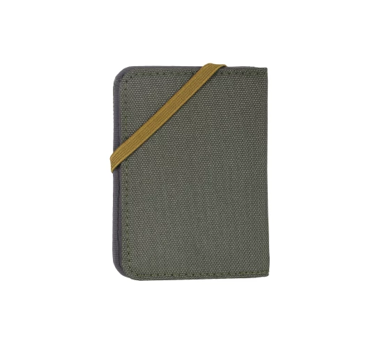 Portfel antykradzieżowy Lifeventure Recycled RFiD Card Wallet - olive