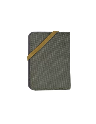 Portfel antykradzieżowy Lifeventure Recycled RFiD Card Wallet - olive