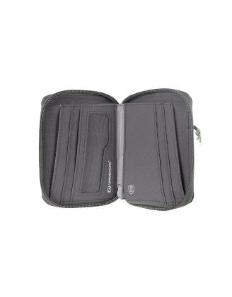 Portfel antykradzieżowy Lifeventure Recycled RFiD Card Wallet - olive