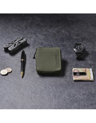 Portfel antykradzieżowy Lifeventure Recycled RFiD Card Wallet - olive