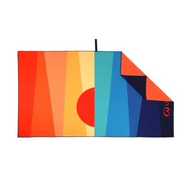 Ręcznik turystyczny Lifeventure Recycled SoftFibre Trek Towel Giant - sun