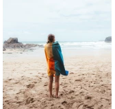 Ręcznik turystyczny Lifeventure Recycled SoftFibre Trek Towel Giant - sun