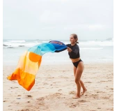 Ręcznik turystyczny Lifeventure Recycled SoftFibre Trek Towel Giant - sun