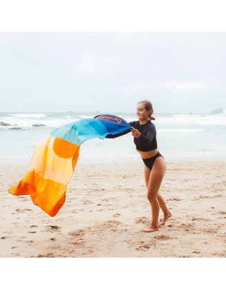 Ręcznik turystyczny Lifeventure Recycled SoftFibre Trek Towel Giant - sun