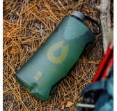 HydraPak Seeker Bottle 3L Sage Green - Składany Bukłak na Wodę