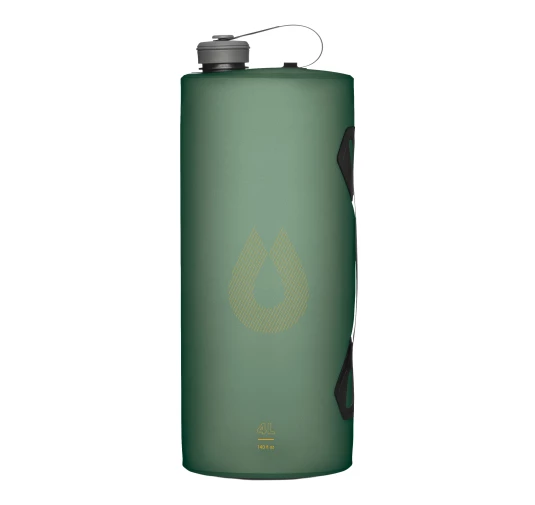 HydraPak Seeker Bottle 4L Sage Green - Składany Bukłak na Wodę | imag24.pl
