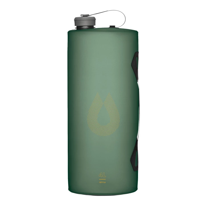 HydraPak Seeker Bottle 4L Sage Green - Składany Bukłak na Wodę | imag24.pl