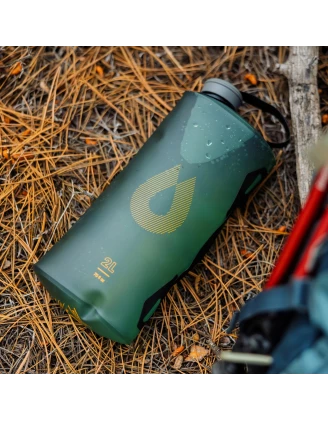 HydraPak Seeker Bottle 4L Sage Green - Składany Bukłak na Wodę | imag24.pl