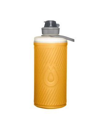 HydraPak Flux Bottle 1 L Golden Yellow - Składana Butelka Outdoor