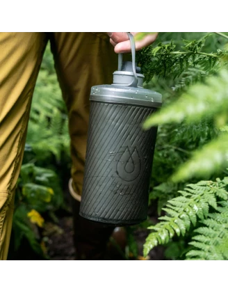 Butelka składana HydraPak Flux Bottle 1L Sage Green - imag24.pl