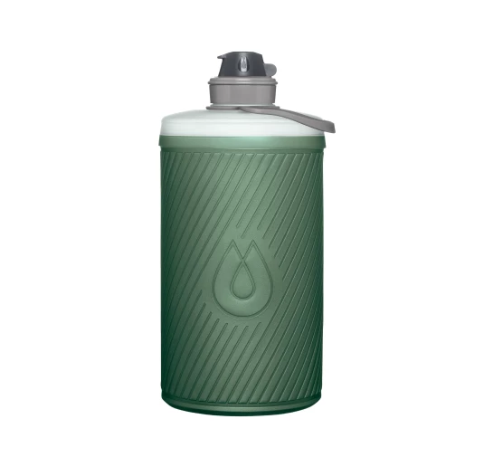 HydraPak Flux Bottle 1,5 L Sage Green - Składana Butelka Turystyczna | imag24.pl