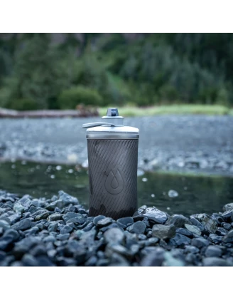 HydraPak Flux Bottle 1,5 L Sage Green - Składana Butelka Turystyczna | imag24.pl