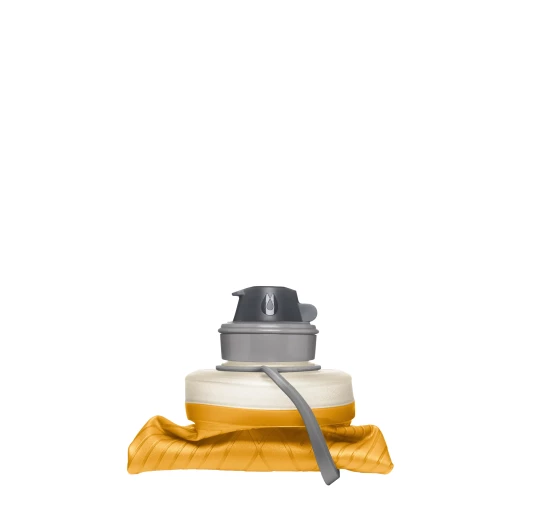 HydraPak Flux Bottle 750 ml Golden Yellow - Składana Butelka na Wodę