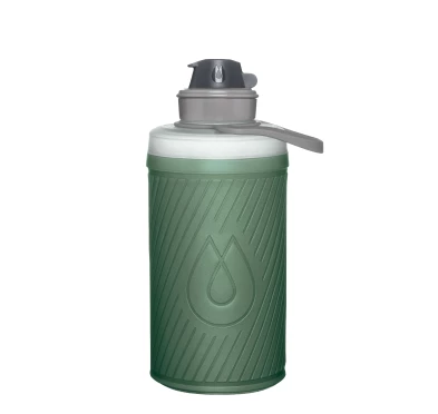 HydraPak Flux Bottle 750 ml Sage Green – Składana Butelka Turystyczna