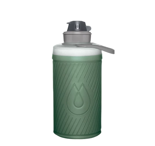 HydraPak Flux Bottle 750 ml Sage Green – Składana Butelka Turystyczna