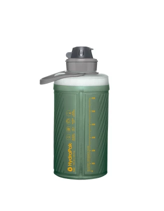 HydraPak Flux Bottle 750 ml Sage Green – Składana Butelka Turystyczna
