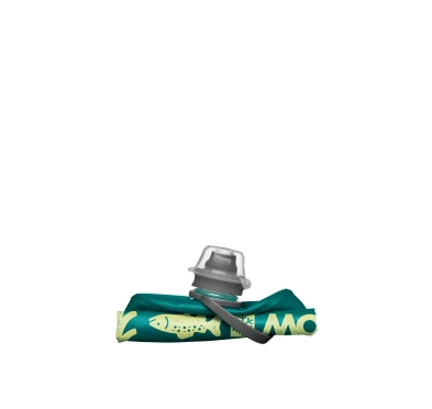 HydraPak Stow Bottle 500 ml Glacier Blue - składana butelka turystyczna