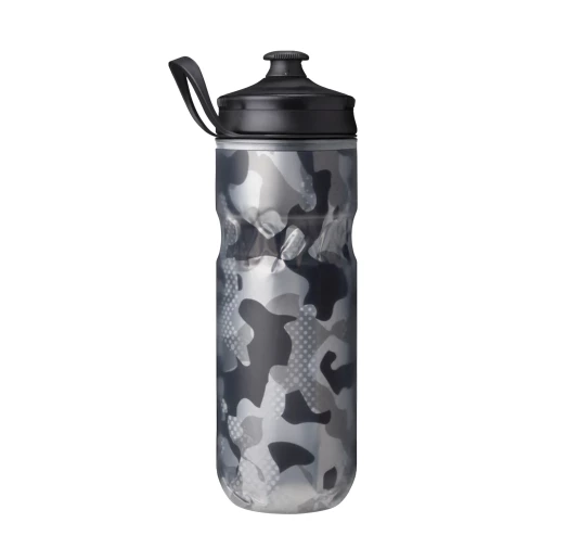 HydraPak Polar Sport 600 ml – Termiczna Butelka na Wodę (Czarna)