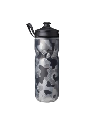 HydraPak Polar Sport 600 ml – Termiczna Butelka na Wodę Czarna