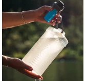 Butelka z filtrem HydraPak Flux+ Bottle 1,5 L - clear/hp blue