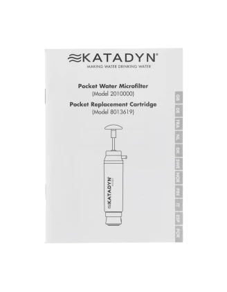 Filtr ceramiczny do wody Katadyn Pocket Filter - black edition