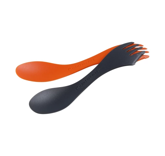 Łyżkowidelec Light My Fire Spork Medium pomarańczowo-czarny