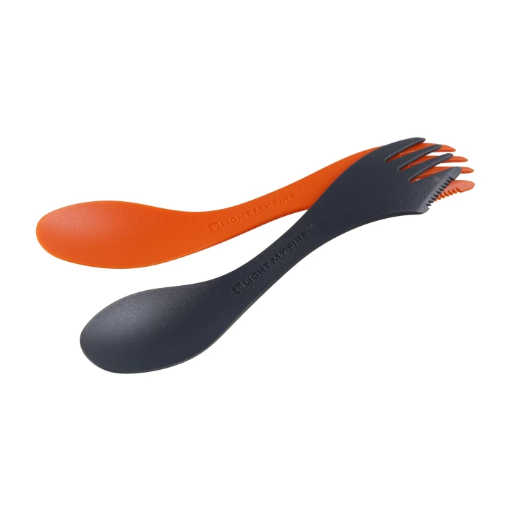 Łyżkowidelec Light My Fire Spork Medium pomarańczowo-czarny