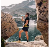 Miękka butelka na wodę HydraPak PocketFlask 500 ml malibu blue