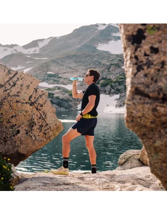 Miękka butelka na wodę HydraPak PocketFlask 500 ml malibu blue