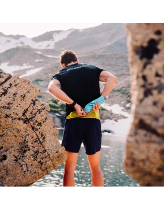 Miękka butelka na wodę HydraPak PocketFlask 500 ml malibu blue