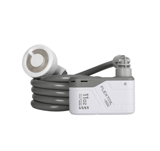 Prysznic campingowy Flextail Max Shower - white