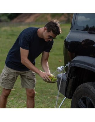 Prysznic campingowy Flextail Max Shower - white